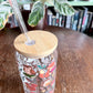 Woodland Critters Glass Tumbler
