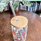 Doggies in Sweaters Glass Tumbler