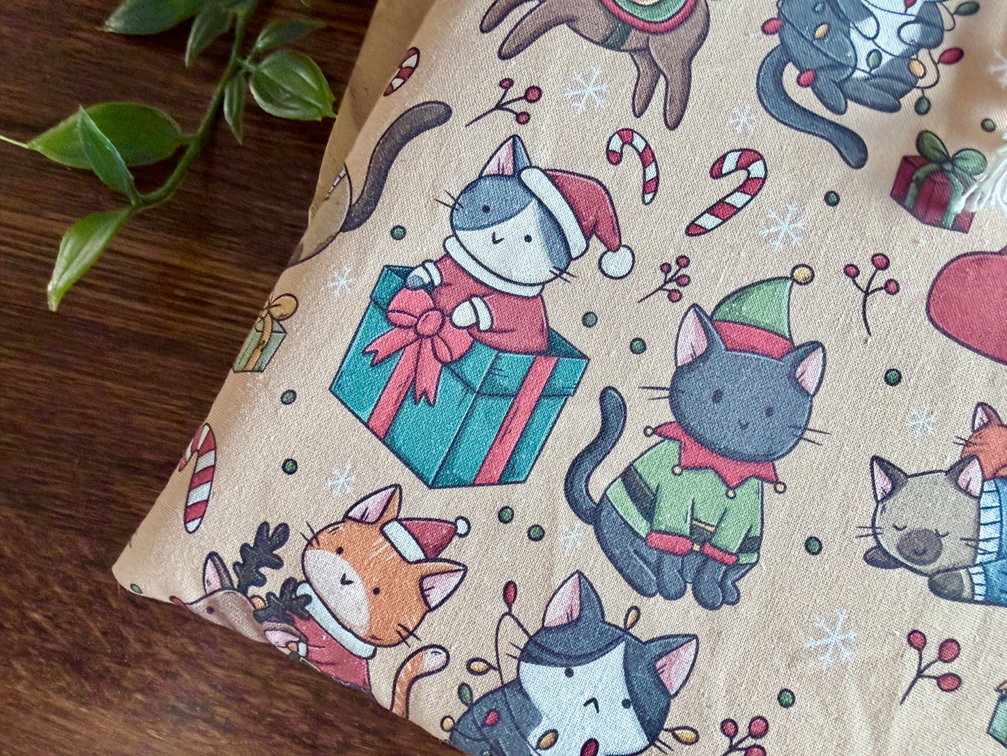 Christmas Cats Housse de Livre (Design personnel)