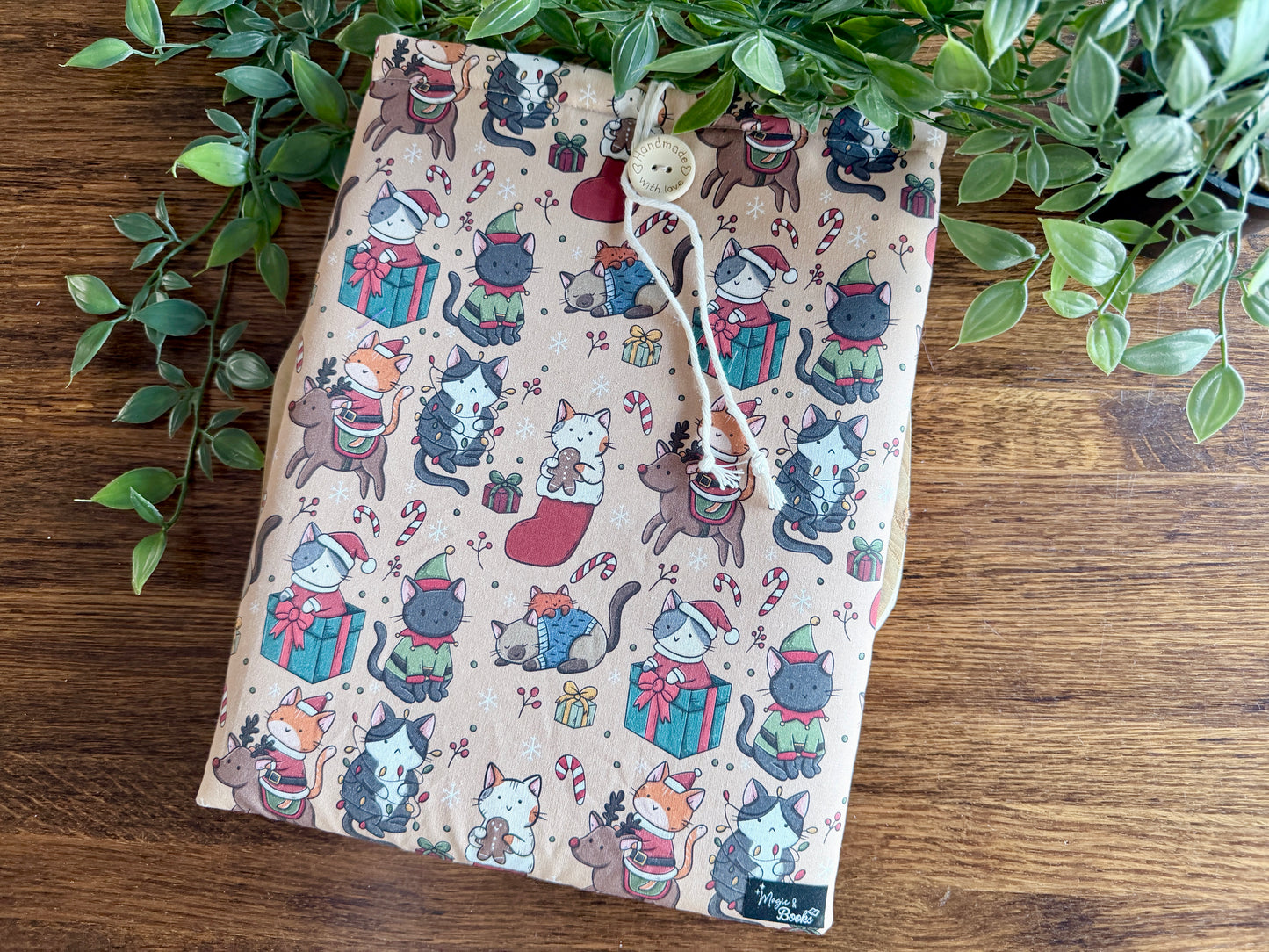 XL Christmas Cats Boekenhoes (Eigen Ontwerp)
