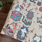 XL Christmas Cats Boekenhoes (Eigen Ontwerp)
