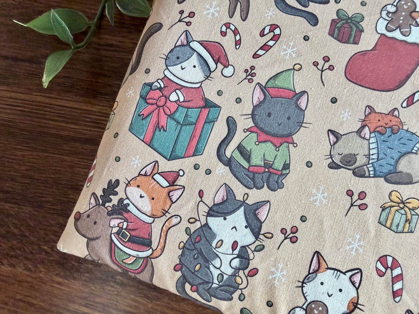 XL Christmas Cats Boekenhoes (Eigen Ontwerp)