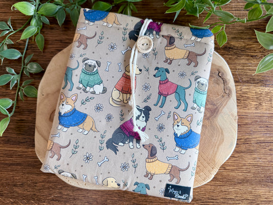 Housse de lecteur E-Reader Doggies in Sweaters (design personnel)