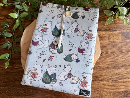Cosy Winter Housse de Livre (Design personnel)