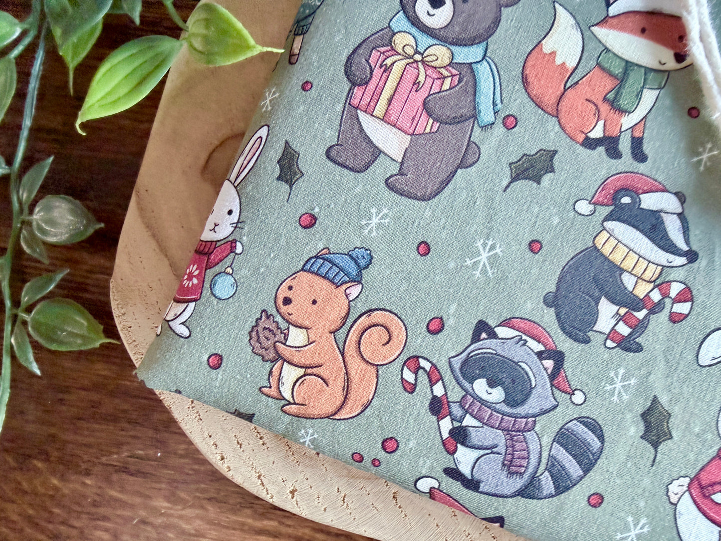 Housse de lecteur E-Reader Woodland Christmas (design personnel)