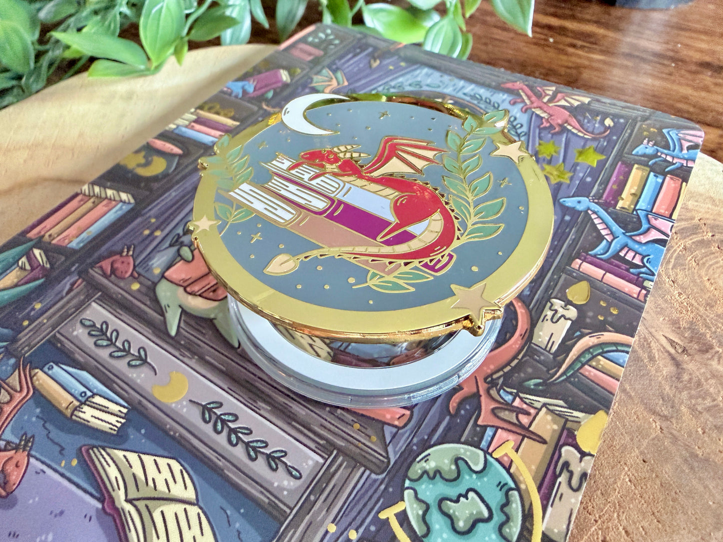 Poignée magnétique en métal Book Dragon