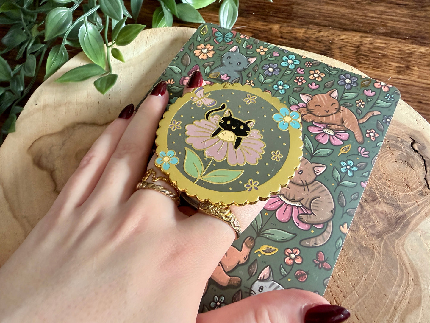 Coffret de liseuses Chats et fleurs