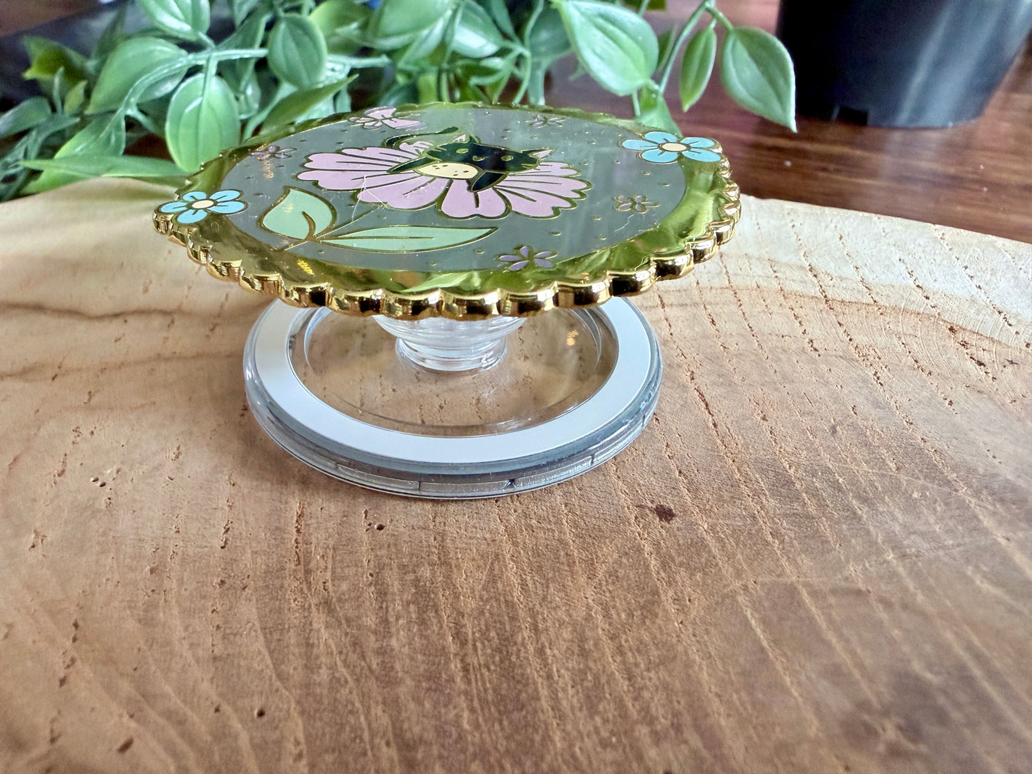 Poignée magnétique en métal Cat & Flowers