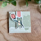 Froggie & Tulip Magnetic Bookmark