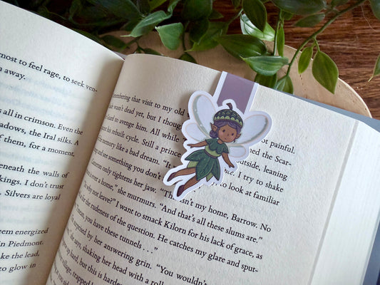 Acorn Fairy Magnetic Bookmark
