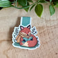 Cosy Fox Magnetic Bookmark