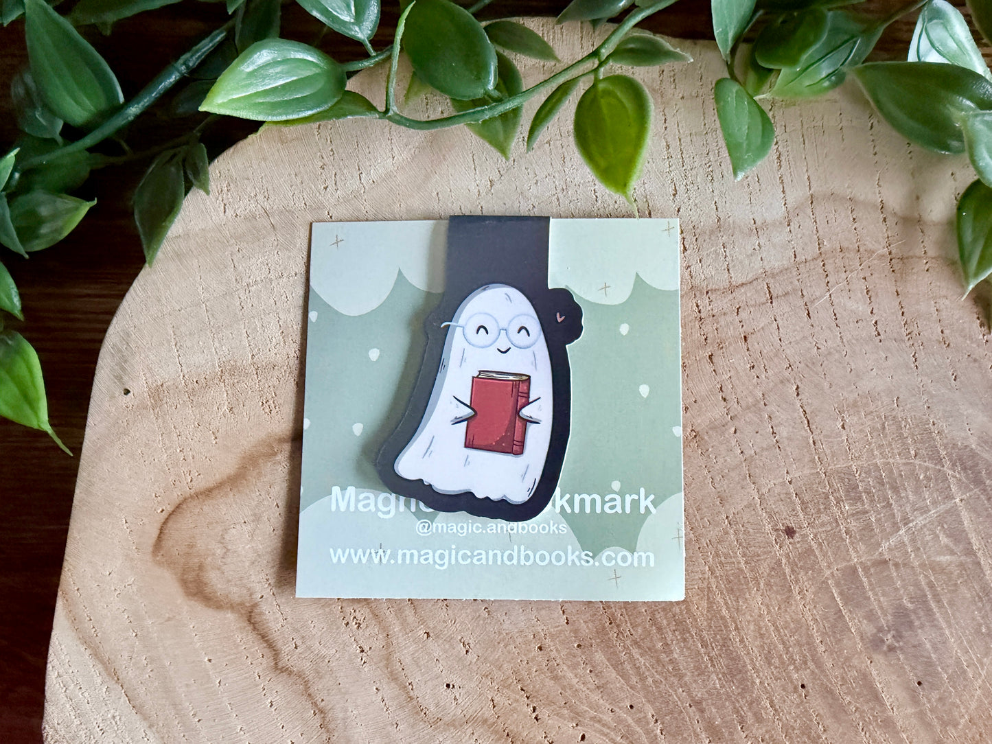 Ghostie Magnetic Bookmark