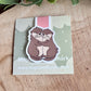 Otter Cuddles Magnetic Bookmark