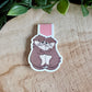 Otter Cuddles Magnetic Bookmark