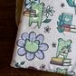 Froggie's Flowers Booksleeve (Own Design)