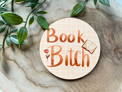 Book Bitch Coaster
