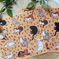 Tissu de nettoyage Chats