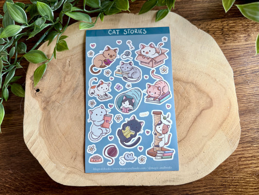 Cat Stories Sticker Sheet