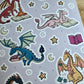 Dragon Stories Sticker Sheet