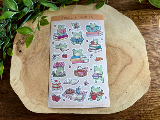 Froggie Stories Sticker Sheet