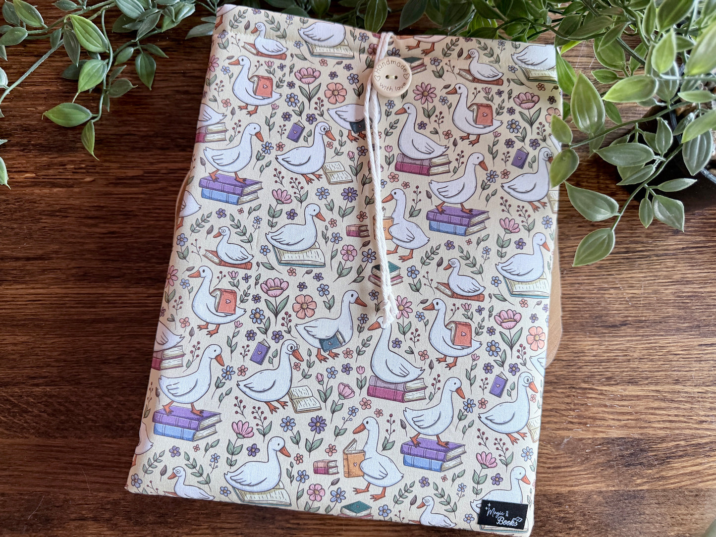 XL Silly Goose Buchhülle (Eigenes Design)