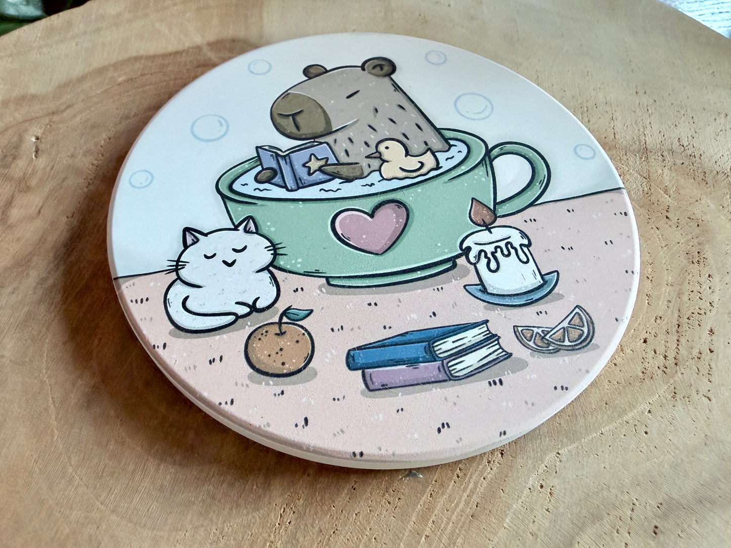 Dessous de verre Tea cup Capybara