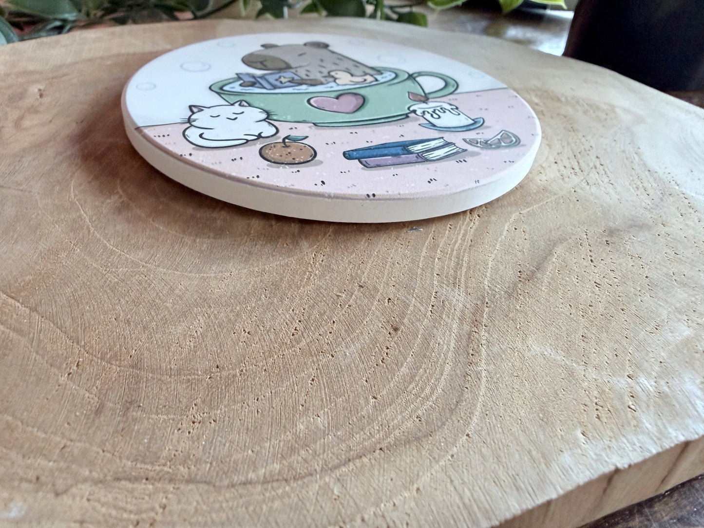 Dessous de verre Tea cup Capybara