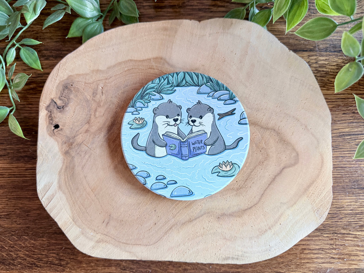 Cute Otters Onderzetter