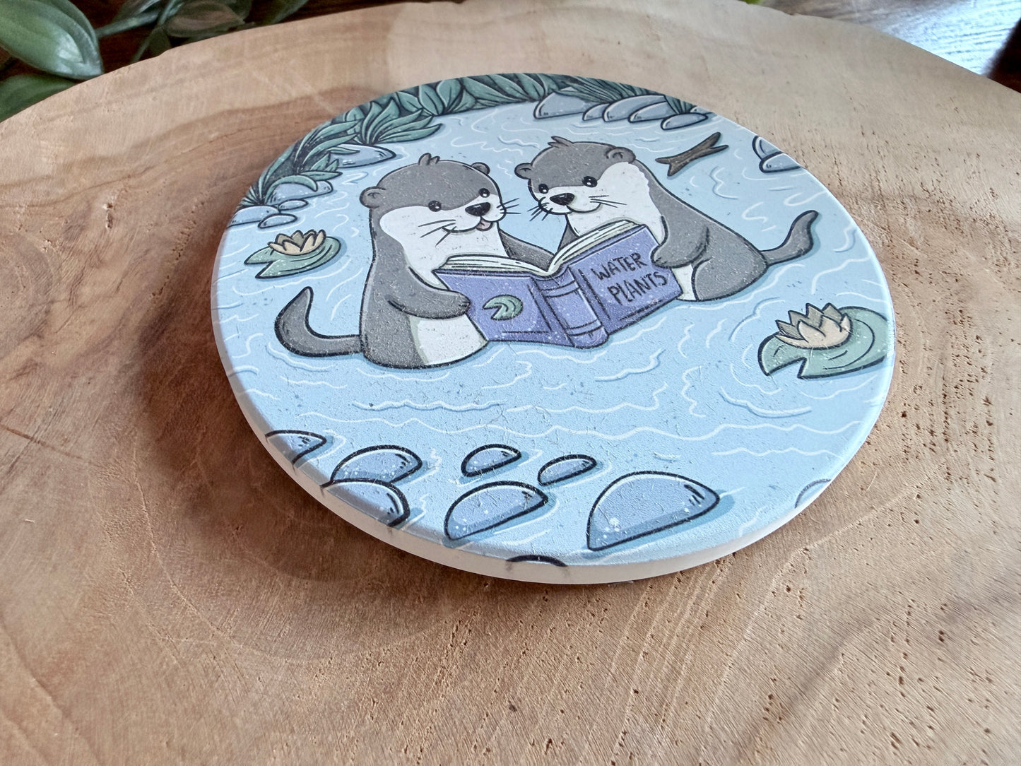 Cute Otters Onderzetter