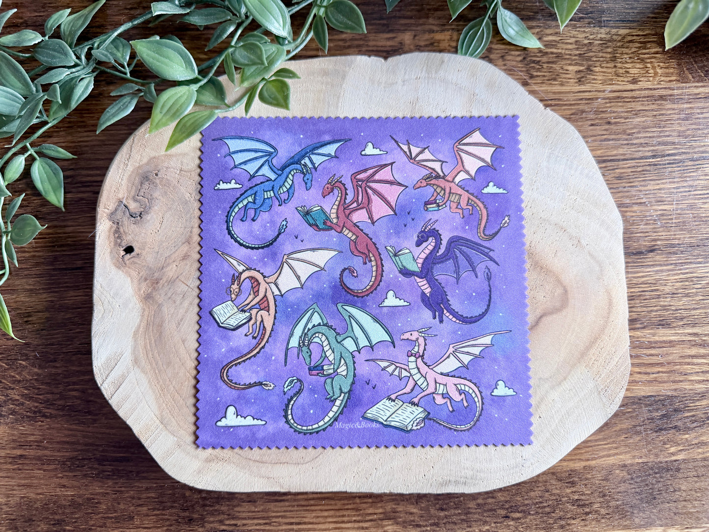 Flying Dragons Cleaning Cloth