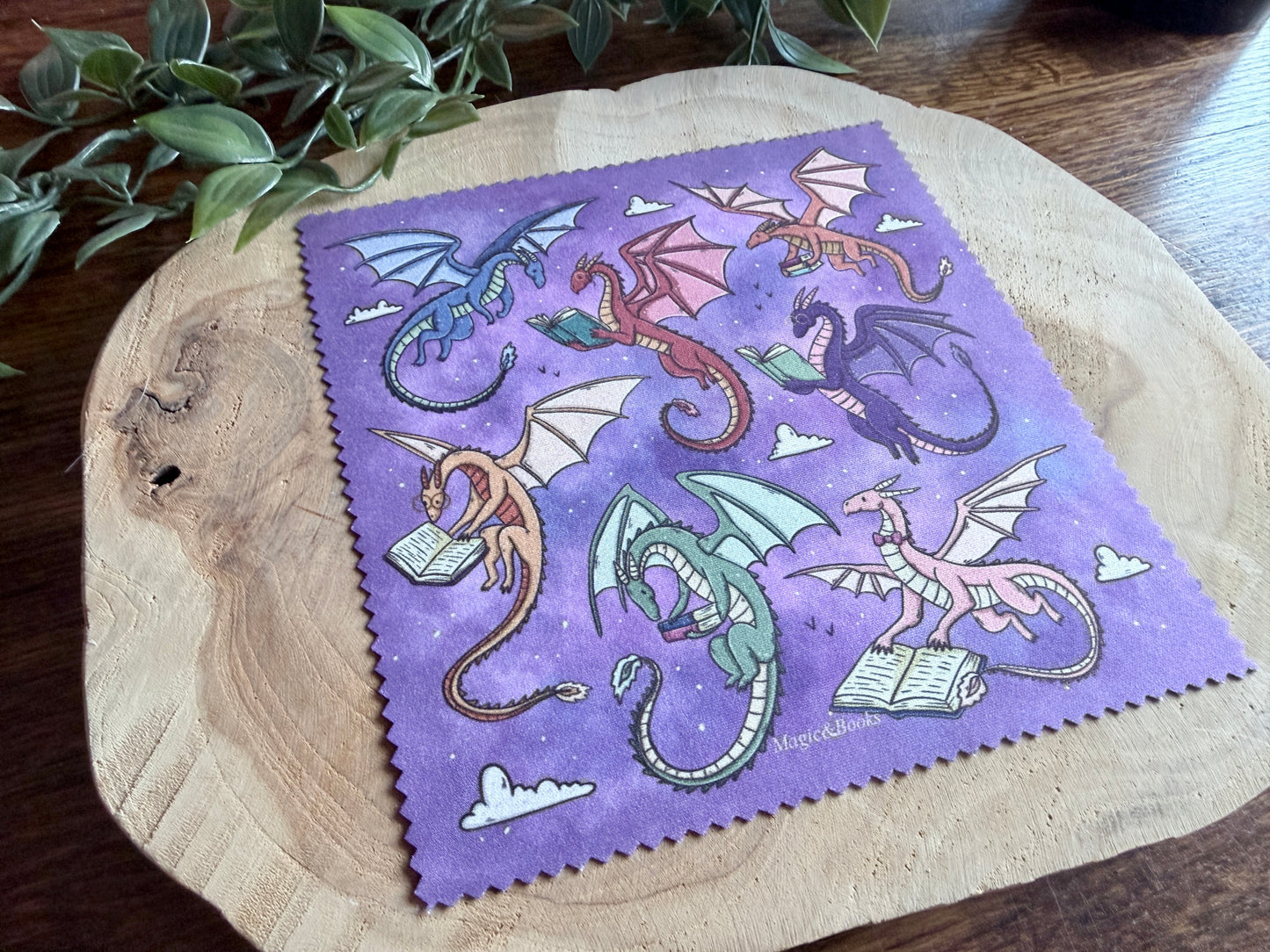 Flying Dragons Cleaning Cloth