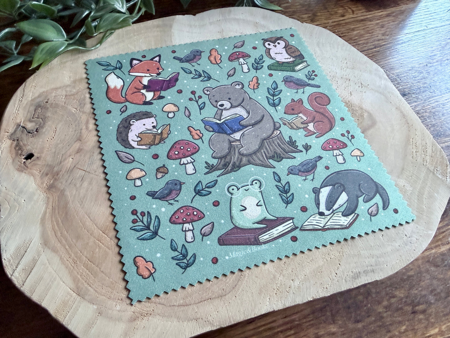 Woodland Critters Cleaning Cloth