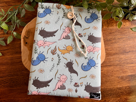 Axolotls Housse de Livre (Design personnel)