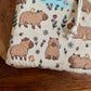 Housse de lecteur E-Reader Capybara and Tiny Duck (design personnel)