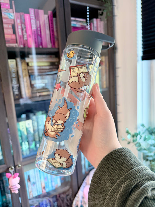 Playful Otters Wasserflasche