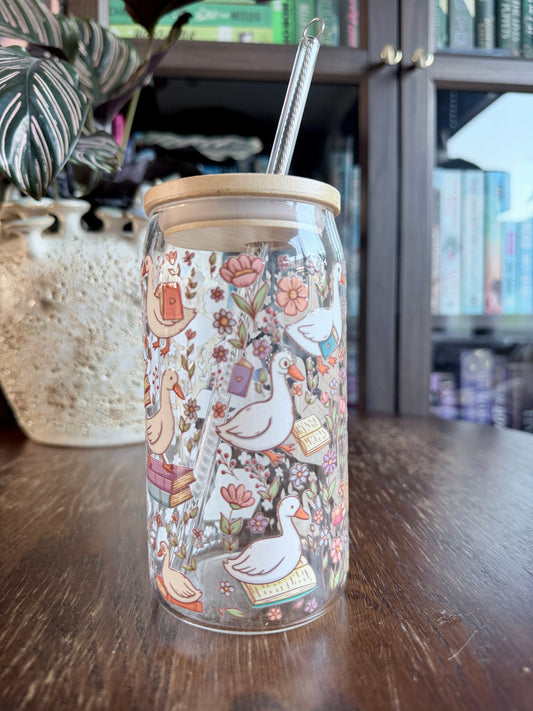 Silly Goose Glass Tumbler