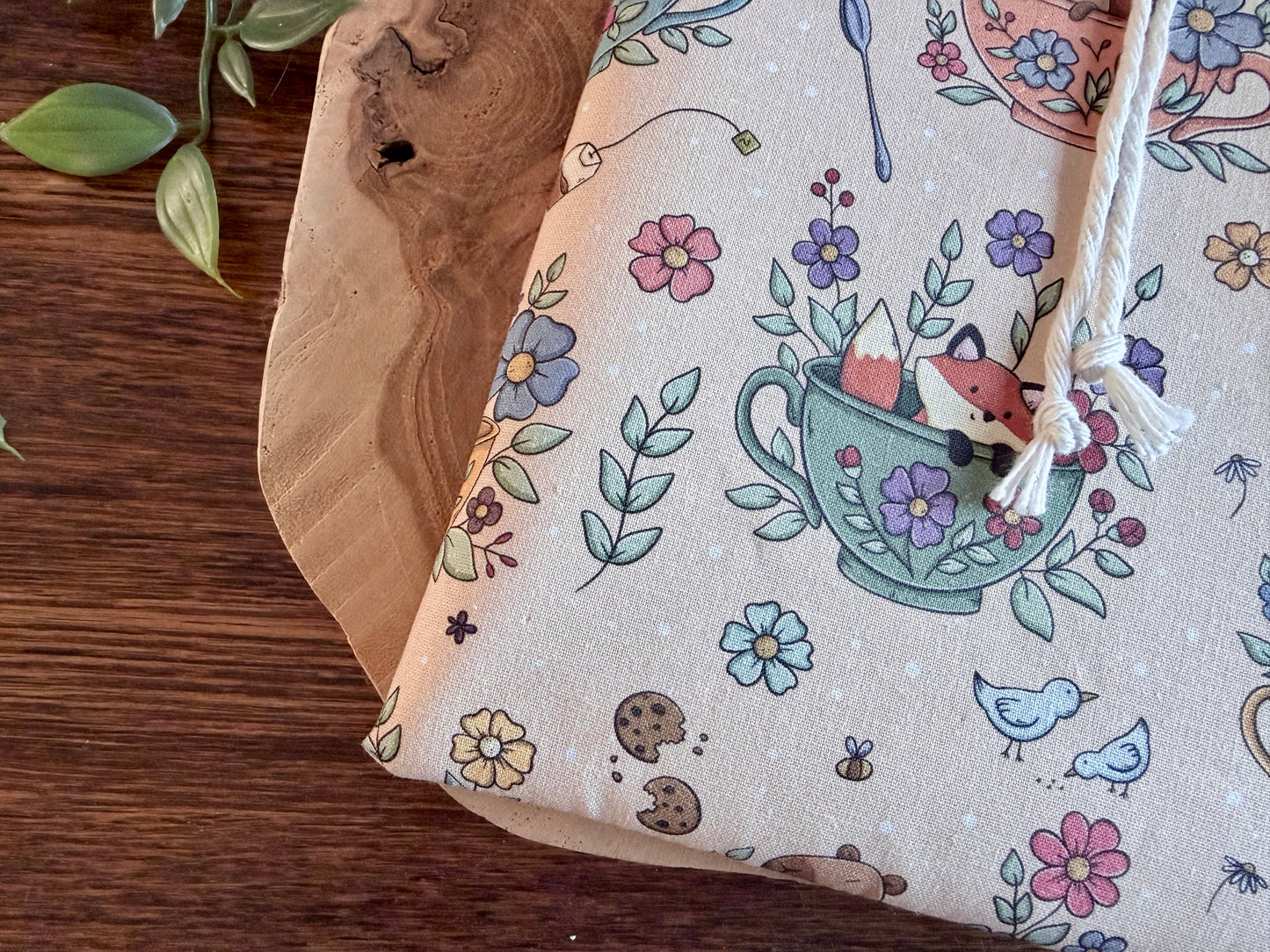 Housse de lecteur E-Reader Tea Cup Cuties (design personnel)
