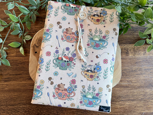 Tea Cup Cuties Buchhülle (Eigenes Design)