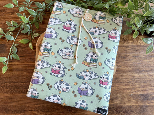XL Cows and Baby Chickens Booksleeve (Propre Design)