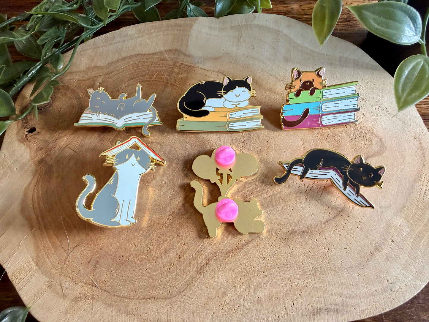 Book Kitties Enamel Pin Blind Bag