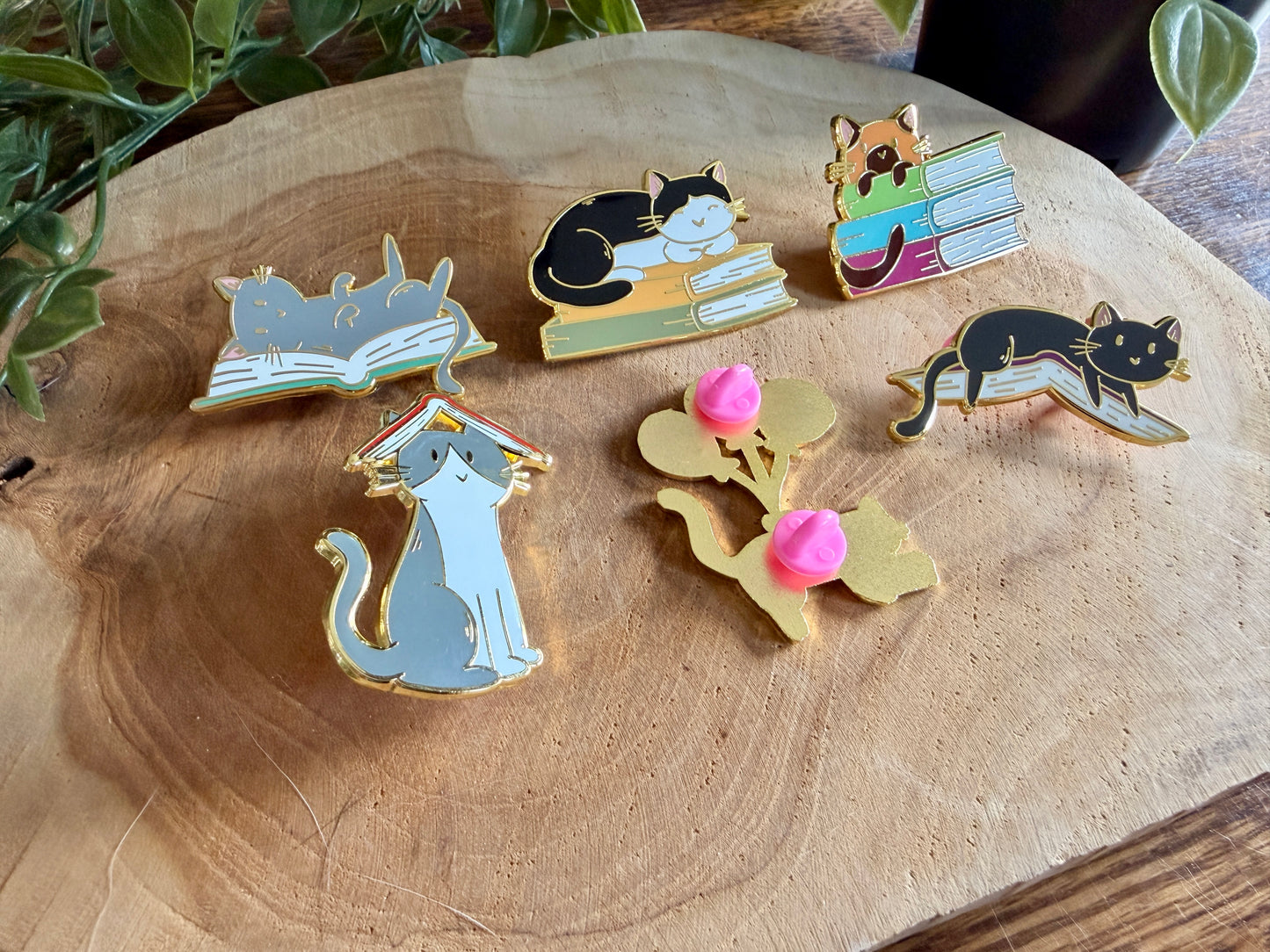 Book Kitties Enamel Pin Blind Bag
