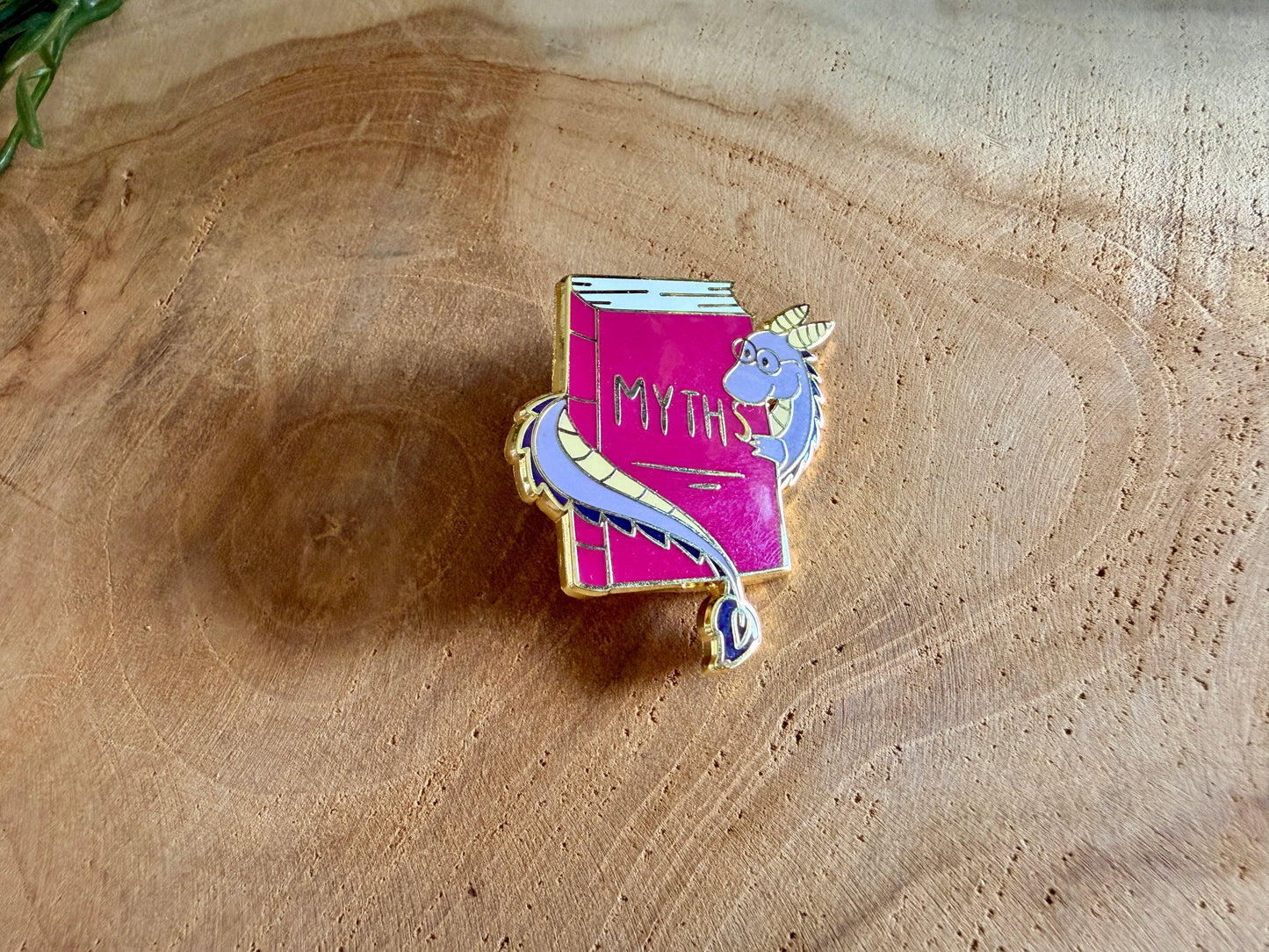 Book Dragons Enamel Pin Blind Bag