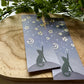 Lesezeichen aus Goldfolie Reaching for the Stars