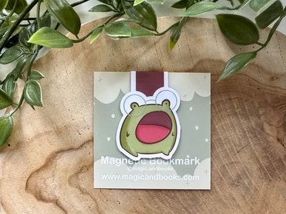 Screaming into the Void Froggie Magnetic Bookmark