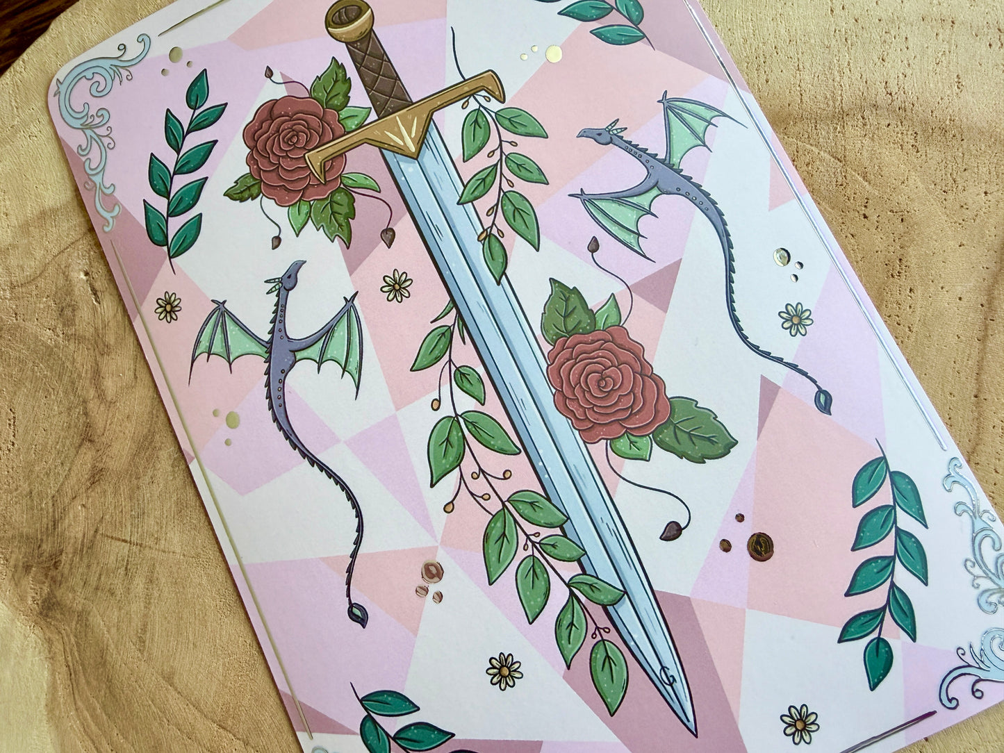 Sword Wielder E-Reader-insert