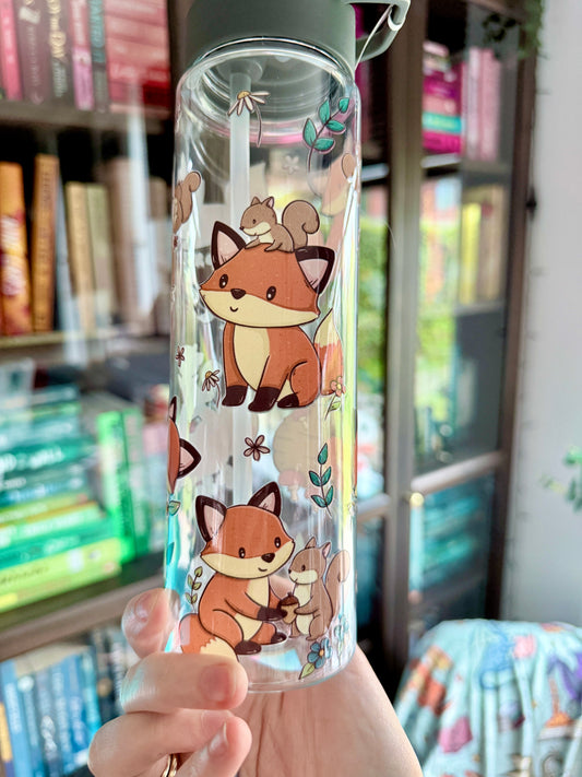 Fox and Squirrel Bouteille d'eau