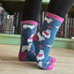 Chaussettes de ours polaires de lecture