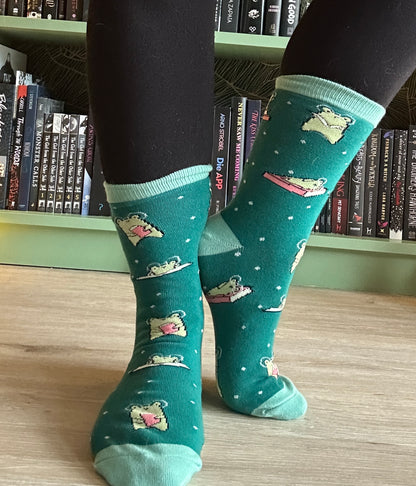 Froggie Learns to Read Socken