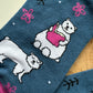 Chaussettes de ours polaires de lecture