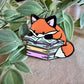 Book Foxes Enamel Pin Blind Bag
